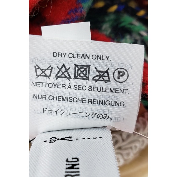 J. CREW | Reversible Wool Blend Tartan Scarf - NWT - Picture 4 of 5